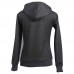 Horsdy Women's Cotton Polo  Hoodie Standard Black